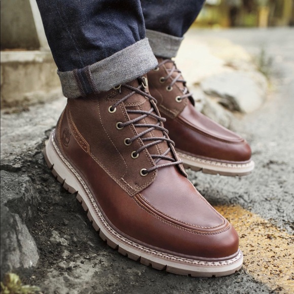 men's britton hill moc toe waterproof boots